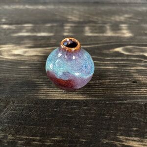Plum Clouds - Mini Vase 2
